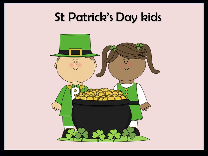 St Patrick’s Day kids